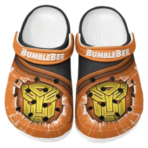 Bumblebee Crocs Clogs Men Women, Gift For Bumblebee Fan CAR188032025183 - Orange