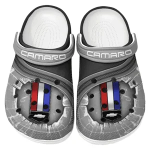 Chevrolet Camaro Crocs Clogs Men Women, Gift For Chevrolet Camaro Fan CAR188032025184 - Gray
