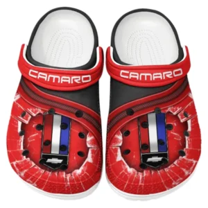 Chevrolet Camaro Crocs Clogs Men Women, Gift For Chevrolet Camaro Fan CAR188032025184 - Red