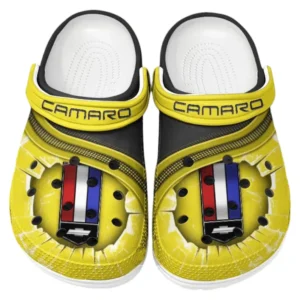Chevrolet Camaro Crocs Clogs Men Women, Gift For Chevrolet Camaro Fan CAR188032025184 - Yellow