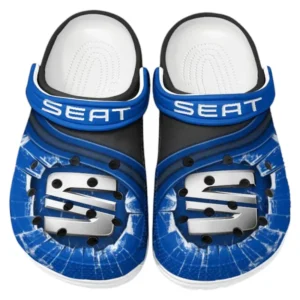 Seat Crocs Clogs Men Women, Gift For Seat Fan CAR188032025186 - Blue