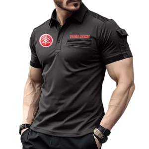 Yamaha Pocket Polo Shirt, All Over Print Shirt For Yamaha Fan CAR445060325001 - Black