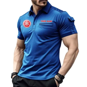 Yamaha Pocket Polo Shirt, All Over Print Shirt For Yamaha Fan CAR445060325001 - Blue