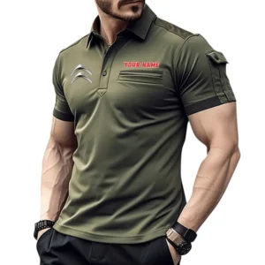 Citroï¿½n Pocket Polo Shirt, All Over Print Shirt For Citroï¿½n Fan CAR445060325026 - Green