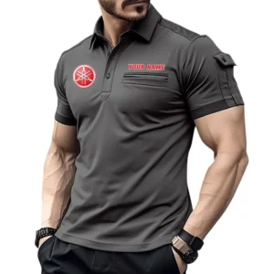 Chrysler Pocket Polo Shirt, All Over Print Shirt For Chrysler Fan CAR445060325064 - Gray