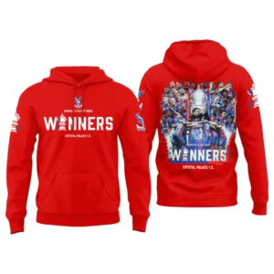 Crystal Palace 3D Hoodie Champions FA Cup 2025 FA96060225333
