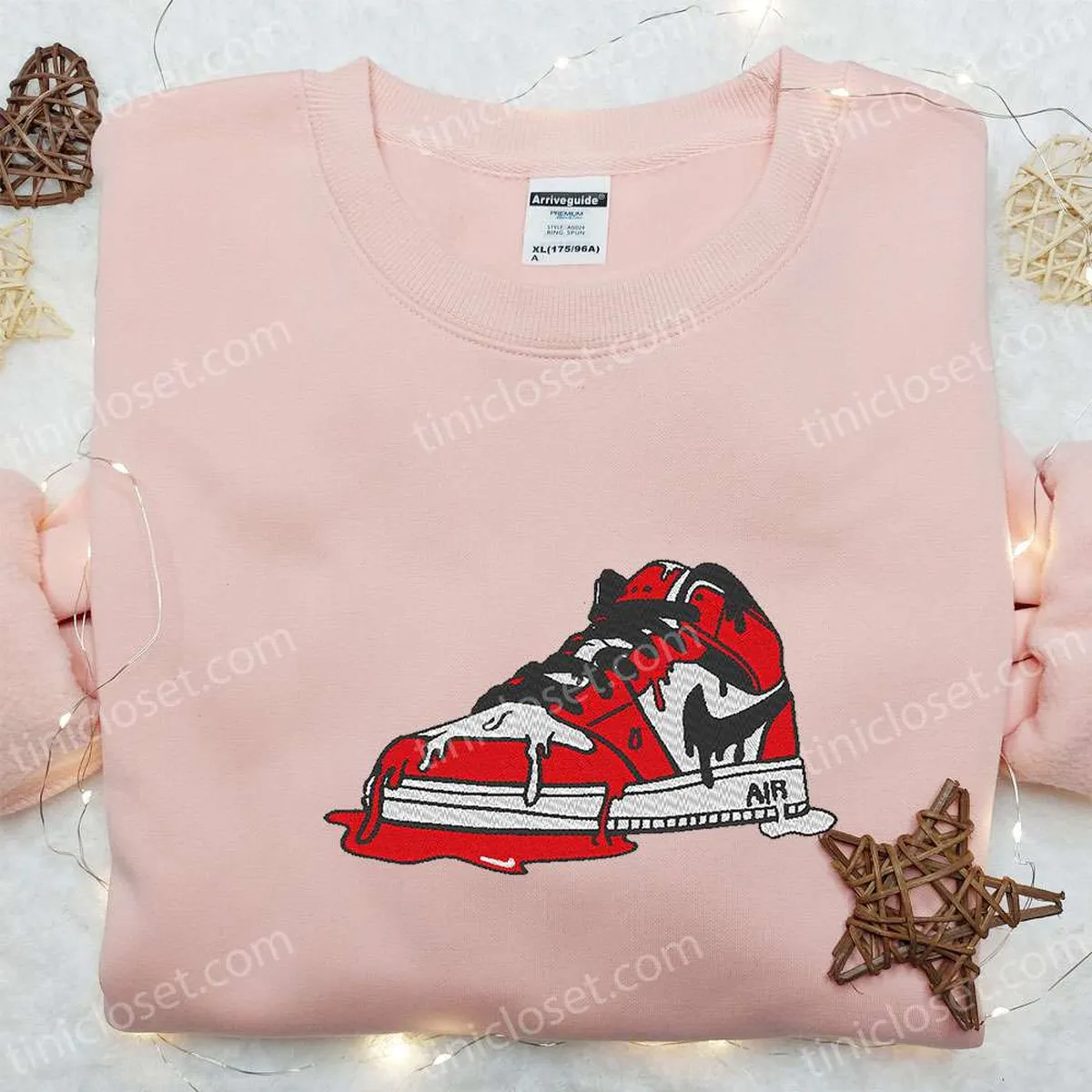 air jordan 1 x nike embroidered shirt custom nike embroidered shirt best birthday gift ideas nh60o