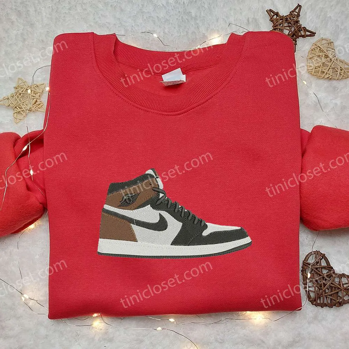 air jordan x nike swoosh embroidered hoodie nike inspired embroidered shirt best gift for family lv25y