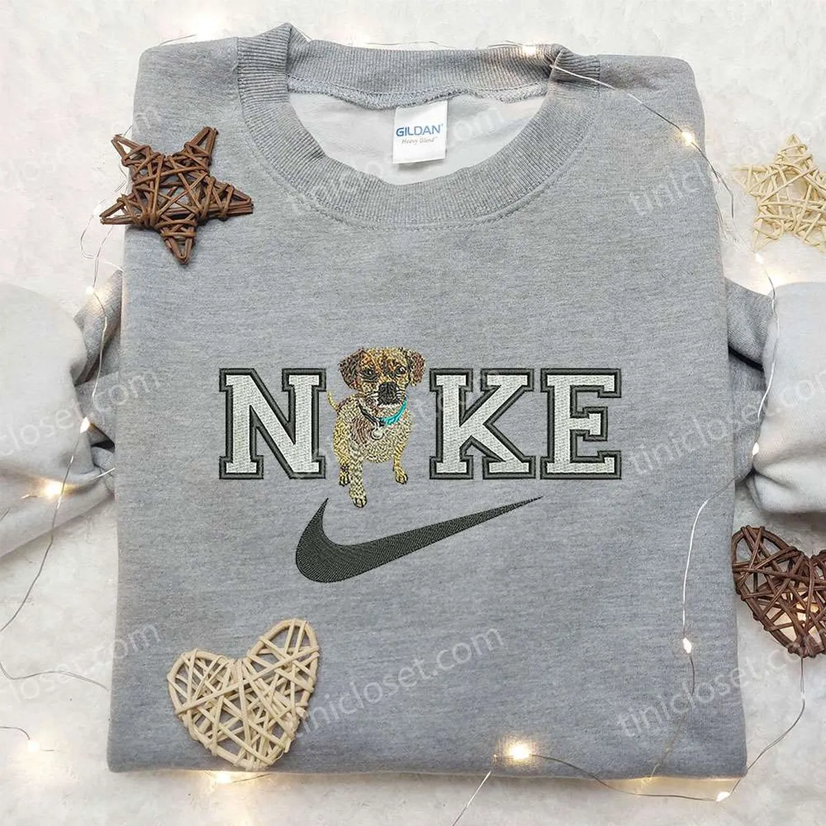 airedale terrier x nike embroidered shirt animal embroidered shirt custom nike embroidered shirt jkkhw