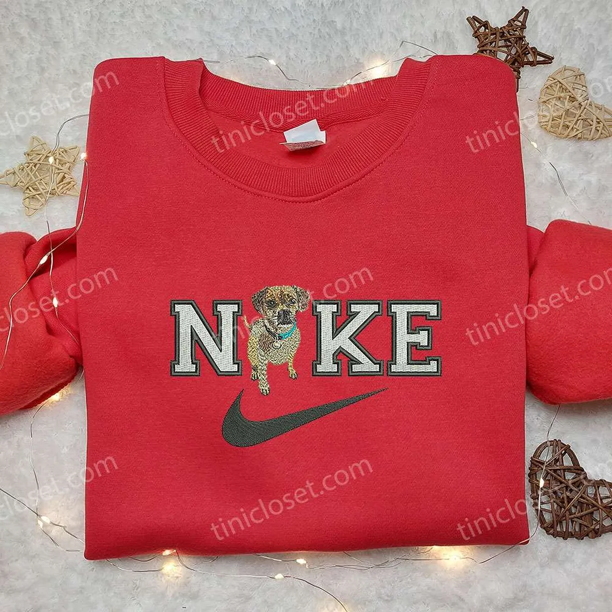airedale terrier x nike embroidered shirt animal embroidered shirt custom nike embroidered shirt we5h6