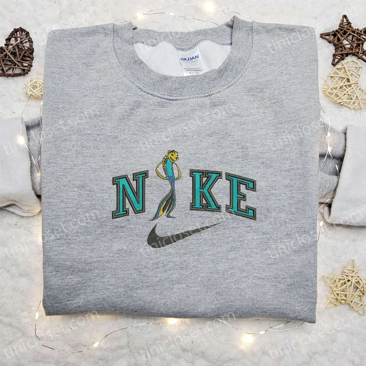 angie x nike cartoon embroidered hoodie disney characters embroidered sweatshirt custom embroidered hoodie 1nzsn