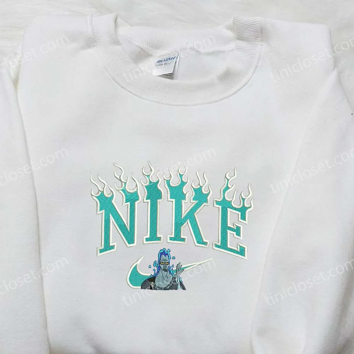 angry hades x nike embroidered shirt nike inspired embroidered shirt disney embroidered shirt bhq0l