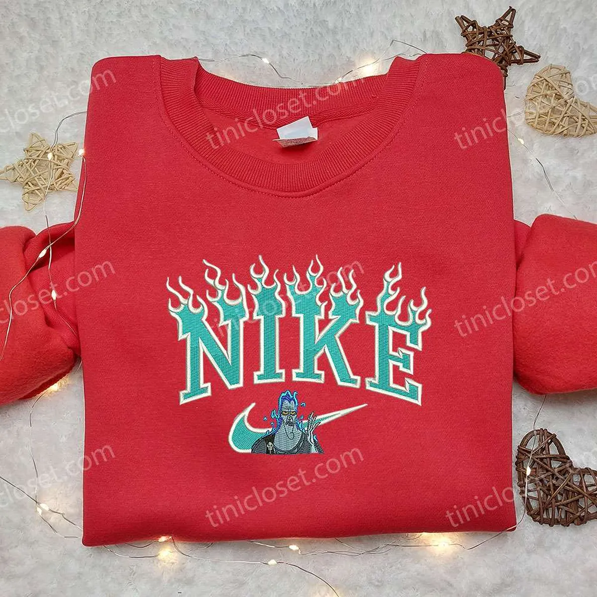 angry hades x nike embroidered shirt nike inspired embroidered shirt disney embroidered shirt qh8pa