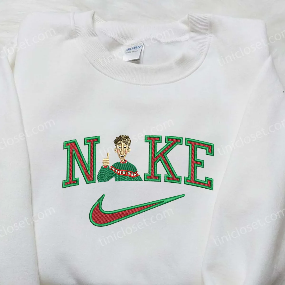 arthur christmas embroidered shirt custom nike embroidered shirt christmas gift for family arm6o