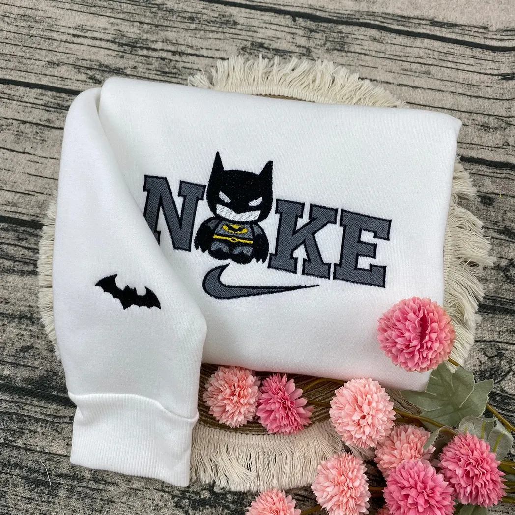 batman and hello kitty x nike embroidered shirt embroidered sweatshirt fashion style for couples 3rpbh