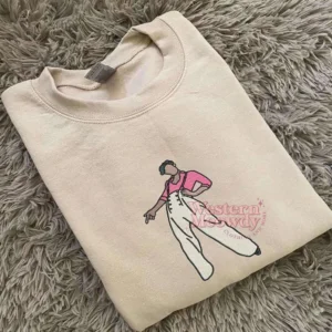 harry styles music embroidered sweatshirt fashion style agmrr