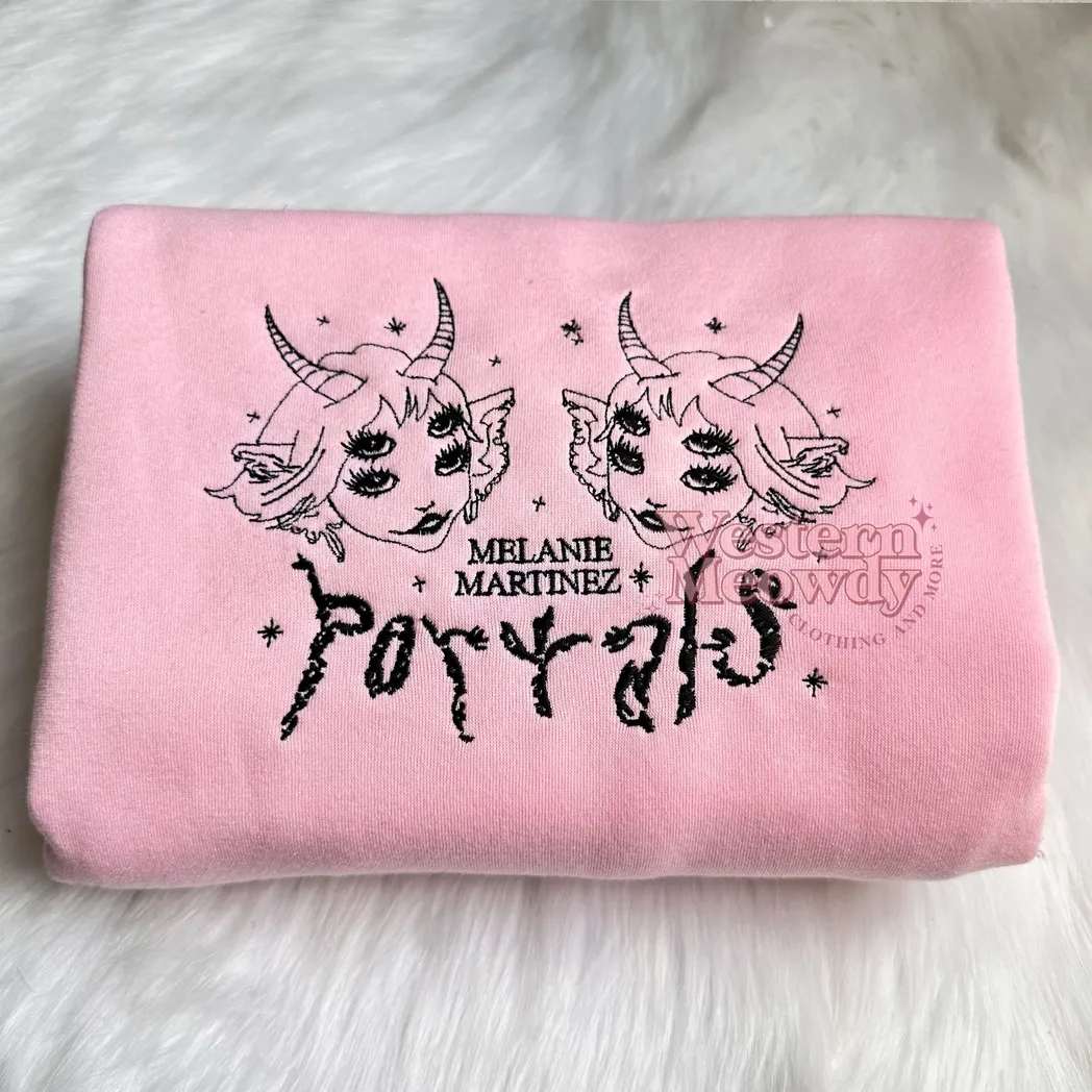 melanie martinez music embroidered sweatshirt fashion style jih9y