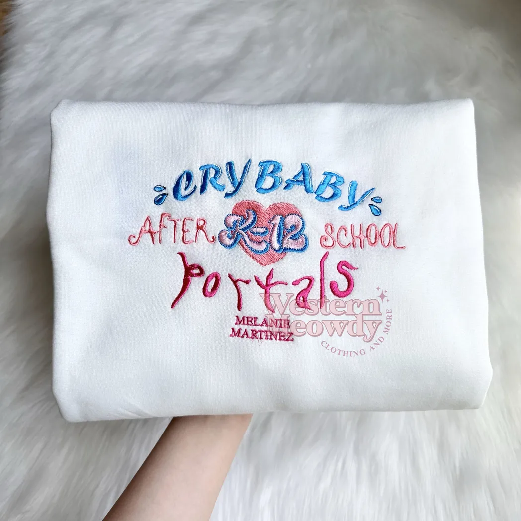 melanie martinez music embroidered sweatshirt fashion style m2odz