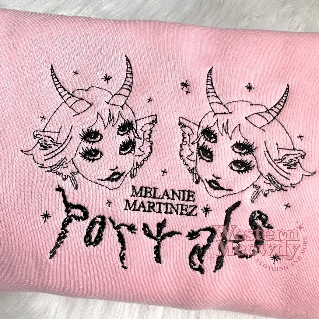 melanie martinez music embroidered sweatshirt fashion style vb6tn