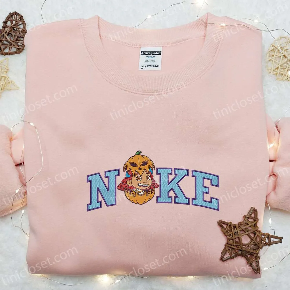 nike x giulia marcovaldo inside halloween pumpkin embroidered shirt halloween embroidered shirt nike inspired embroidered shirt l8slq