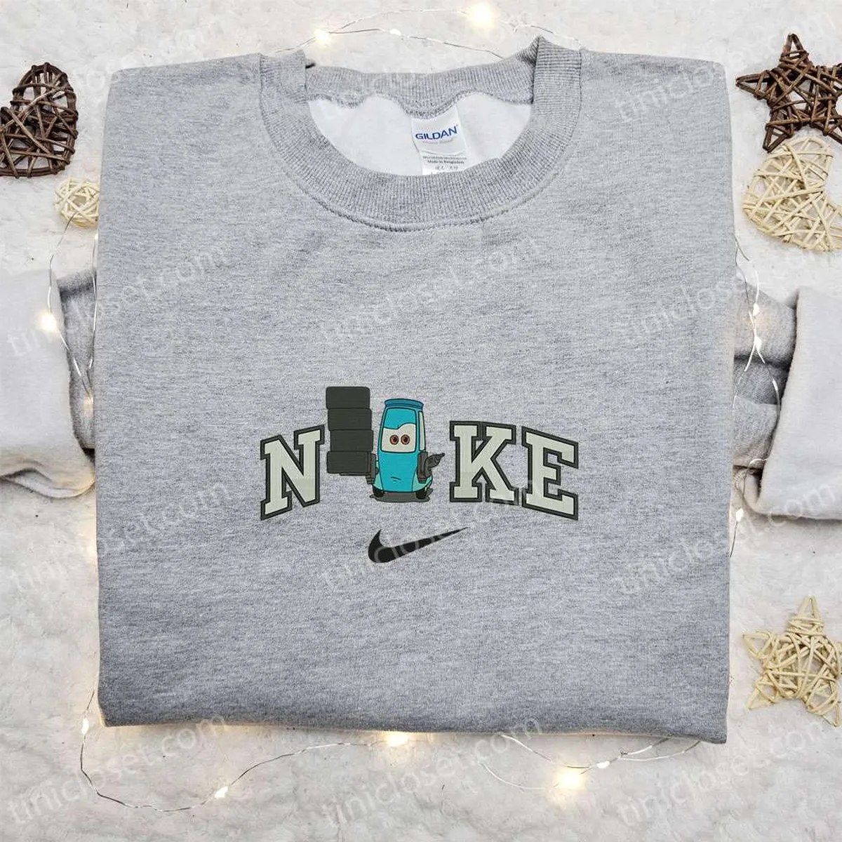 nike x guido disney pixar embroidered sweatshirt pixar cars embroidered hoodie custom nike embroidered t shirt 789zr