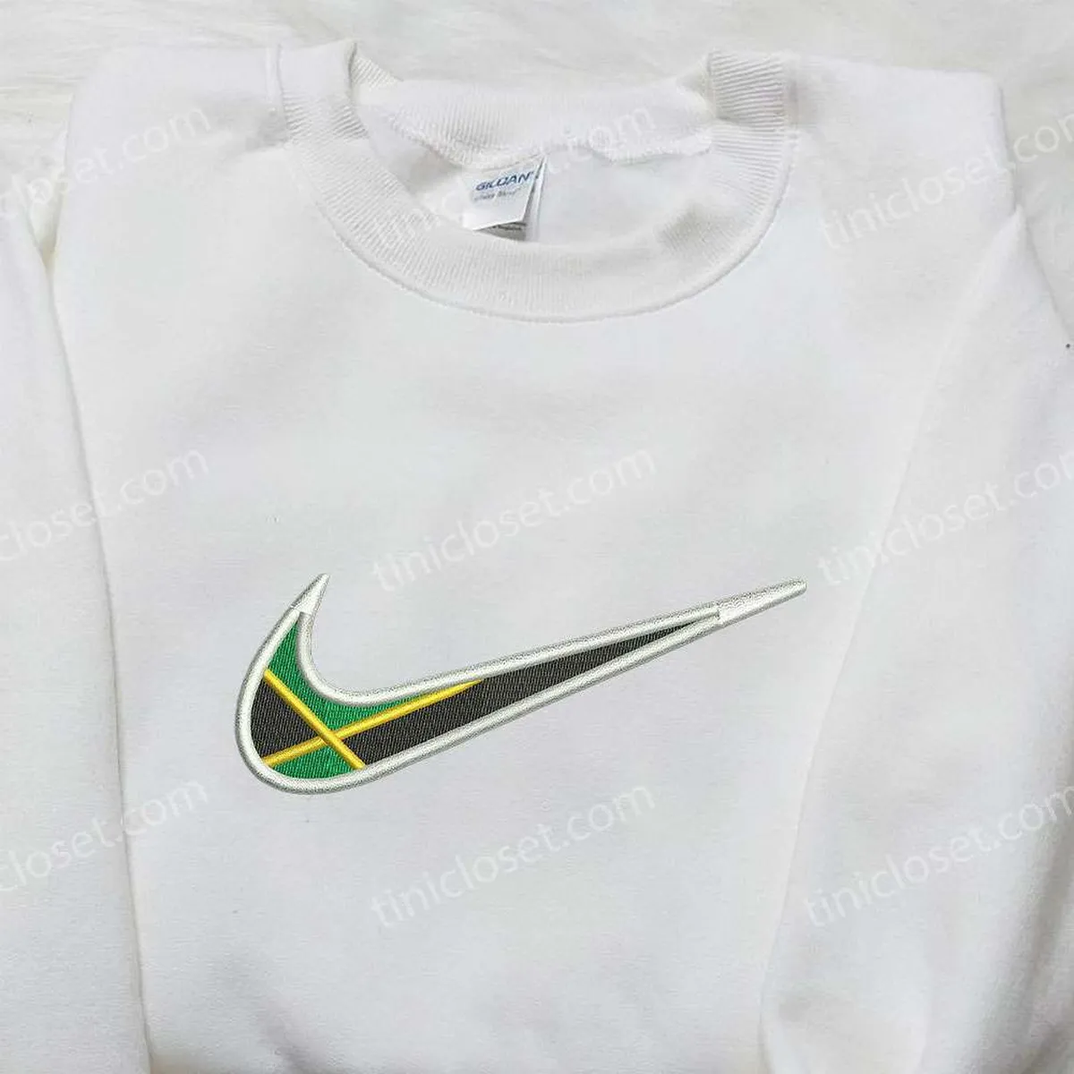 nike x jamaican embroidered shirt nike inspired embroidered shirt national day gifts odp5y