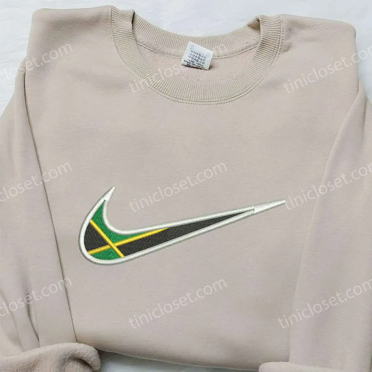 nike x jamaican embroidered shirt nike inspired embroidered shirt national day gifts qiwjl