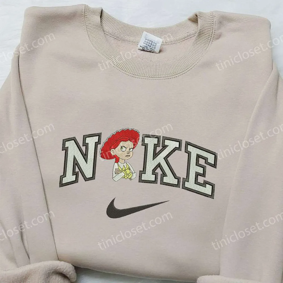 nike x jessie toy story embroidered shirt disney embroidered shirt nike inspired embroidered shirt kd9u4
