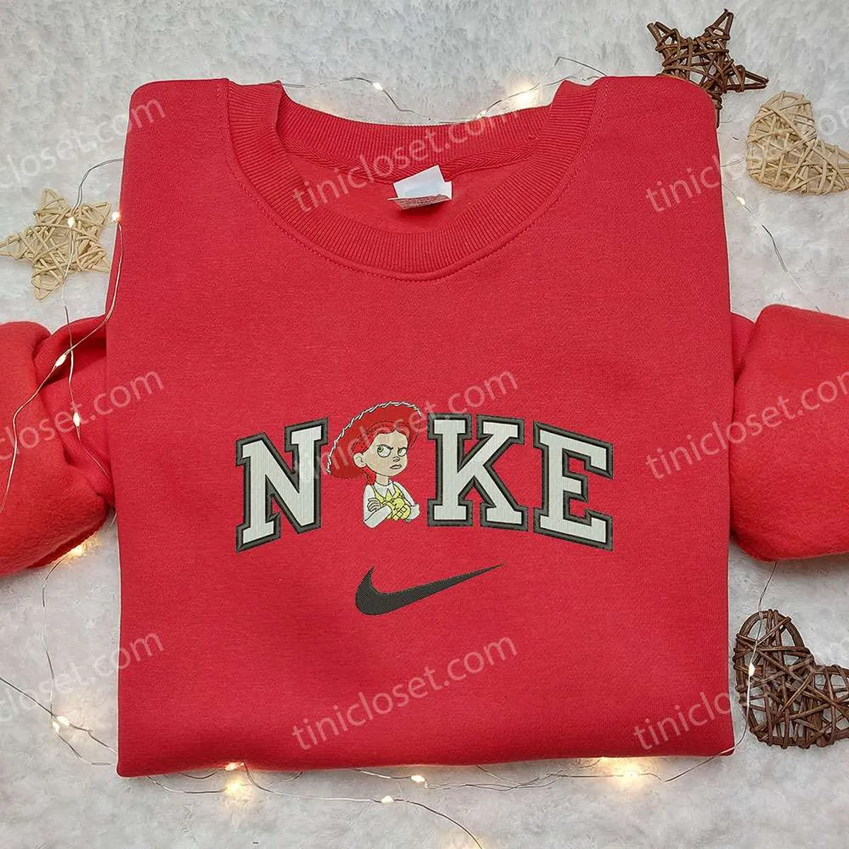 nike x jessie toy story embroidered shirt disney embroidered shirt nike inspired embroidered shirt u3d3i