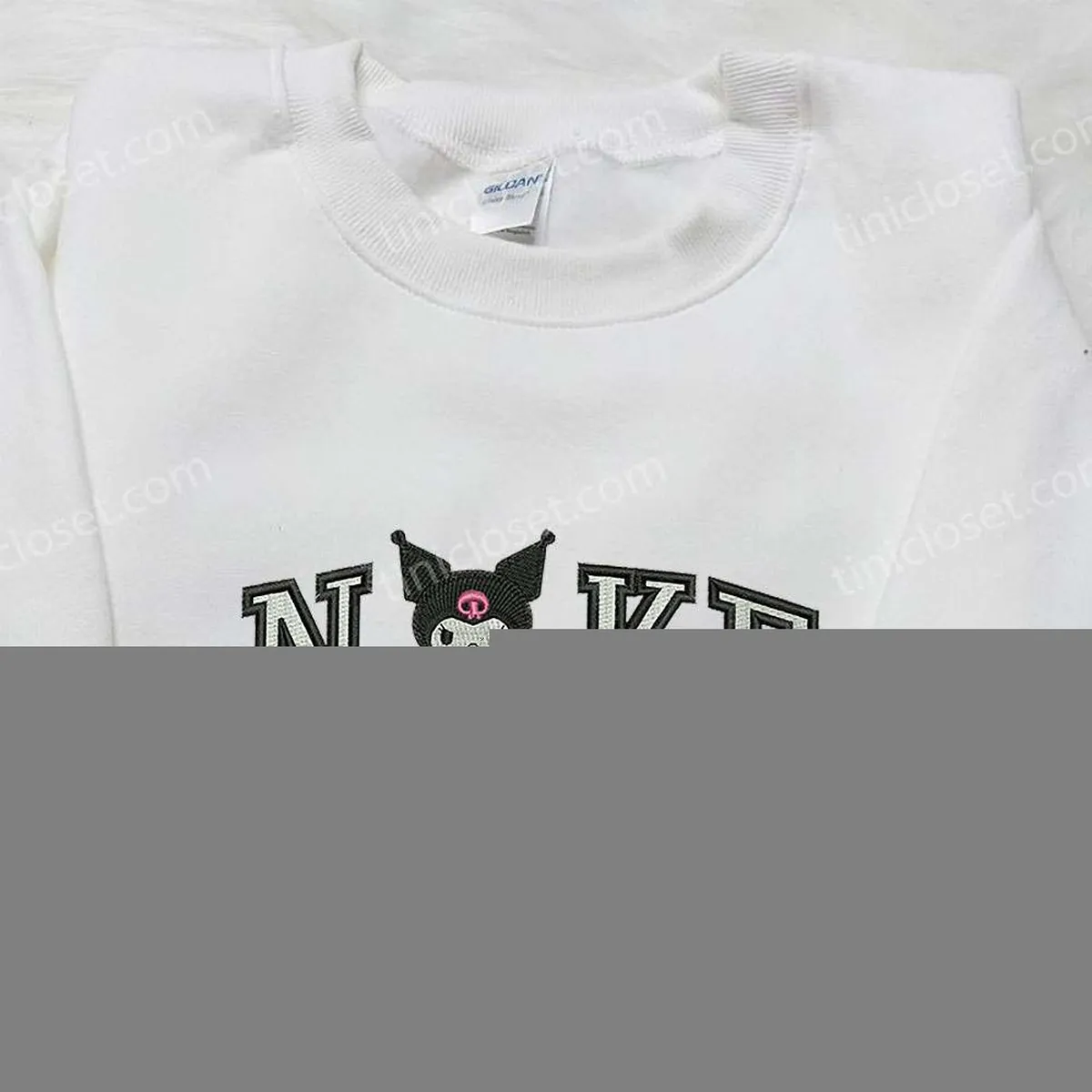 nike x kuromi embroidered shirt cartoon embroidered shirt nike inspired embroidered shirt zi5ne