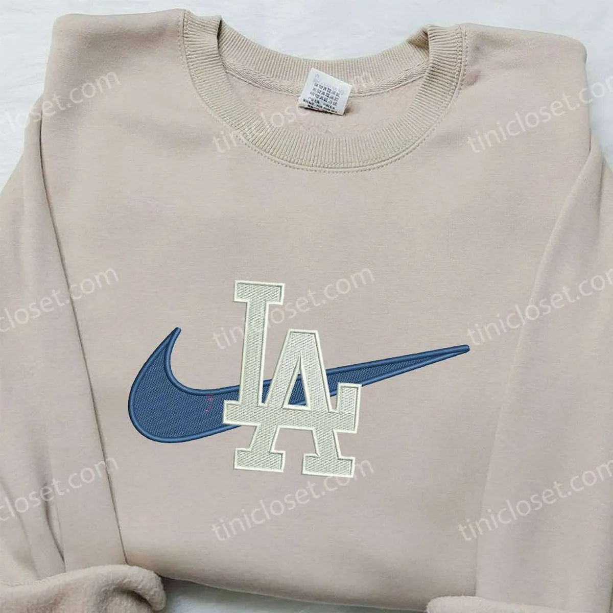 nike x la embroidered shirt custom nike embroidered shirt best gifts for family b7uo5