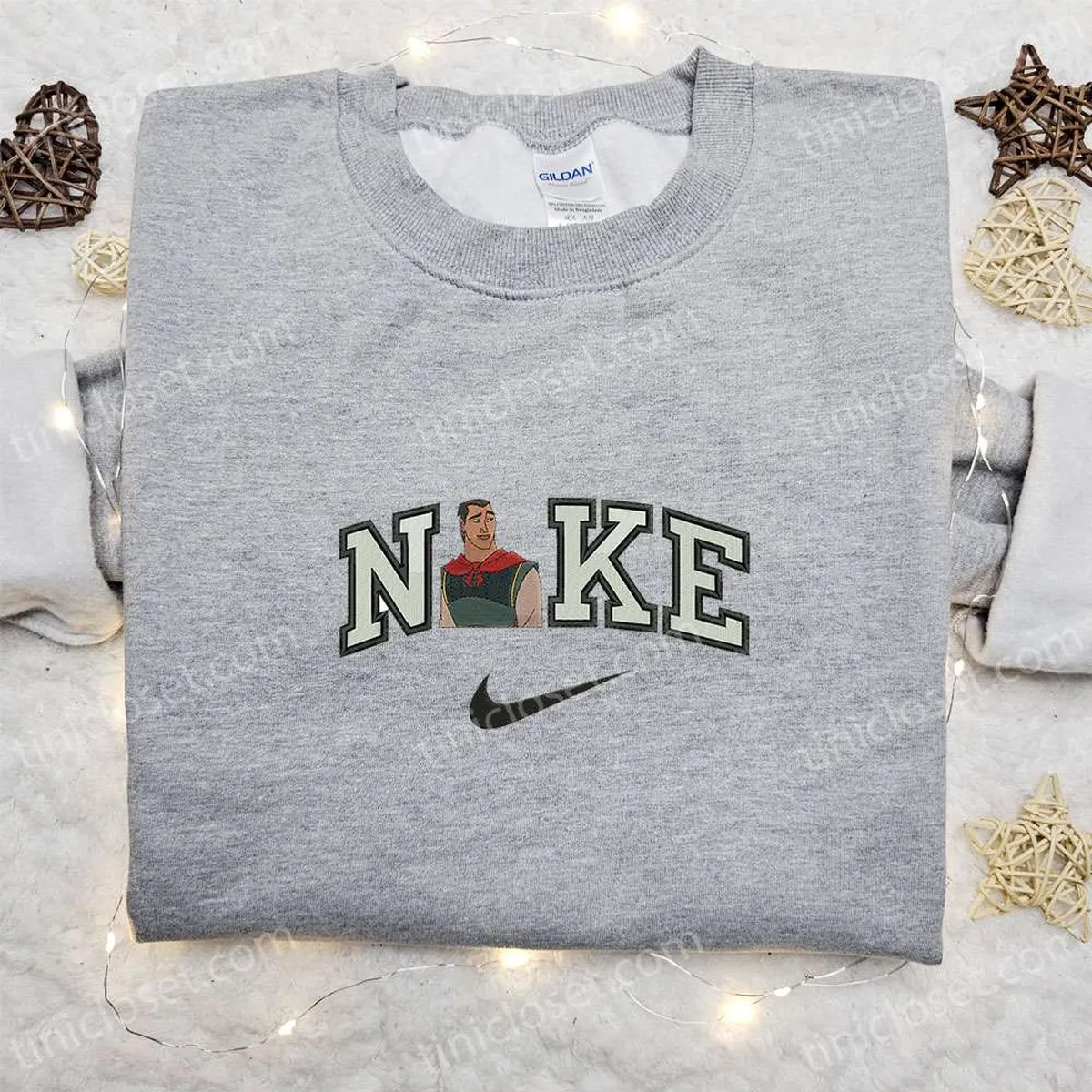 nike x li shang embroidered sweatshirt mulan disney embroidered shirt best gift ideas