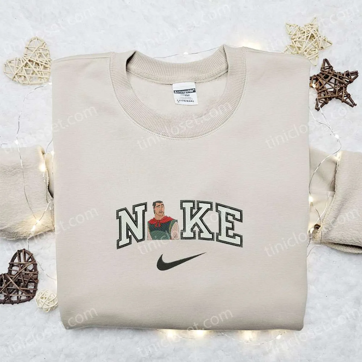 nike x li shang embroidered sweatshirt mulan disney embroidered shirt best gift ideas lkkq0