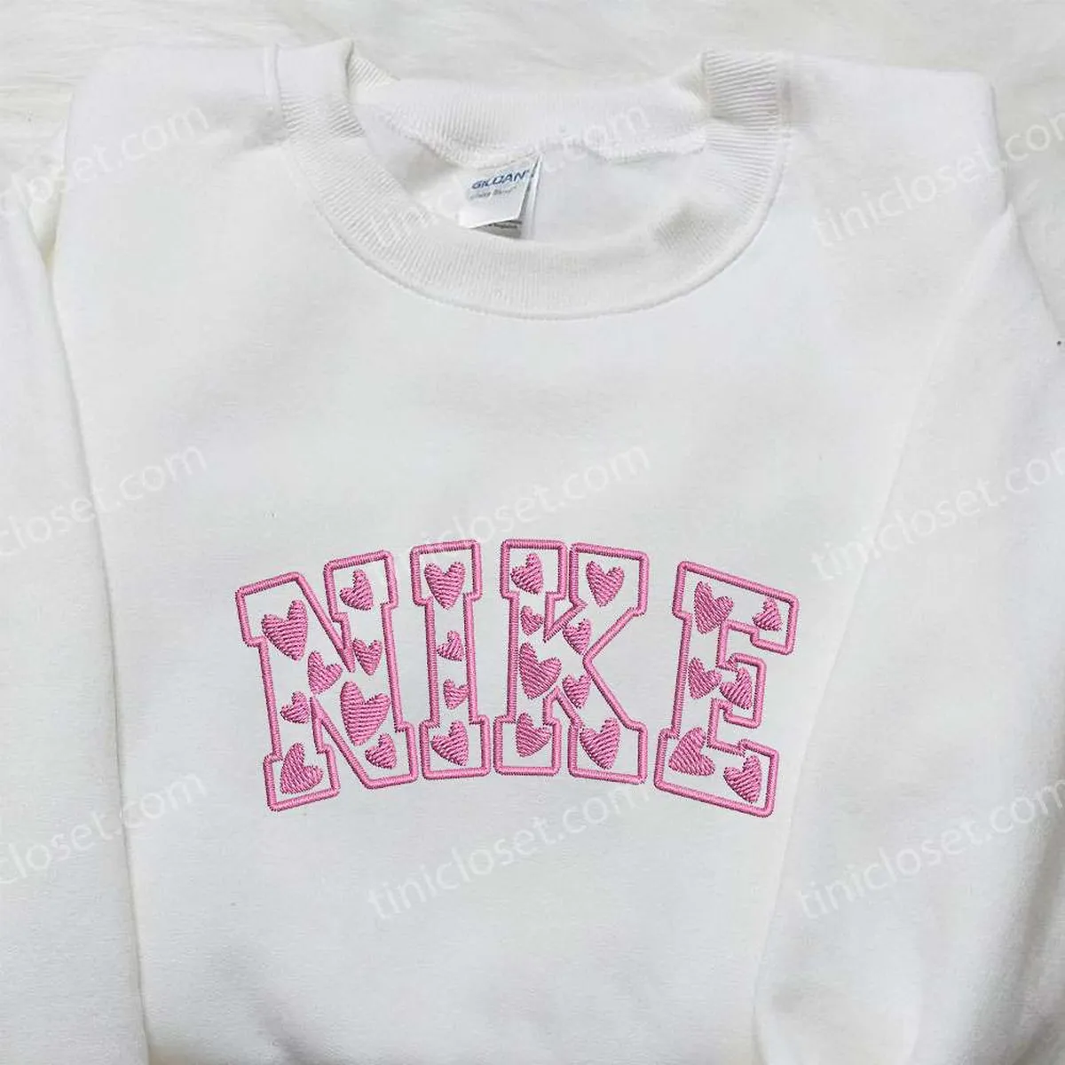 nike x love pattern embroidered shirt nike inspired embroidered shirt best valentine day gift ideas uzbq6