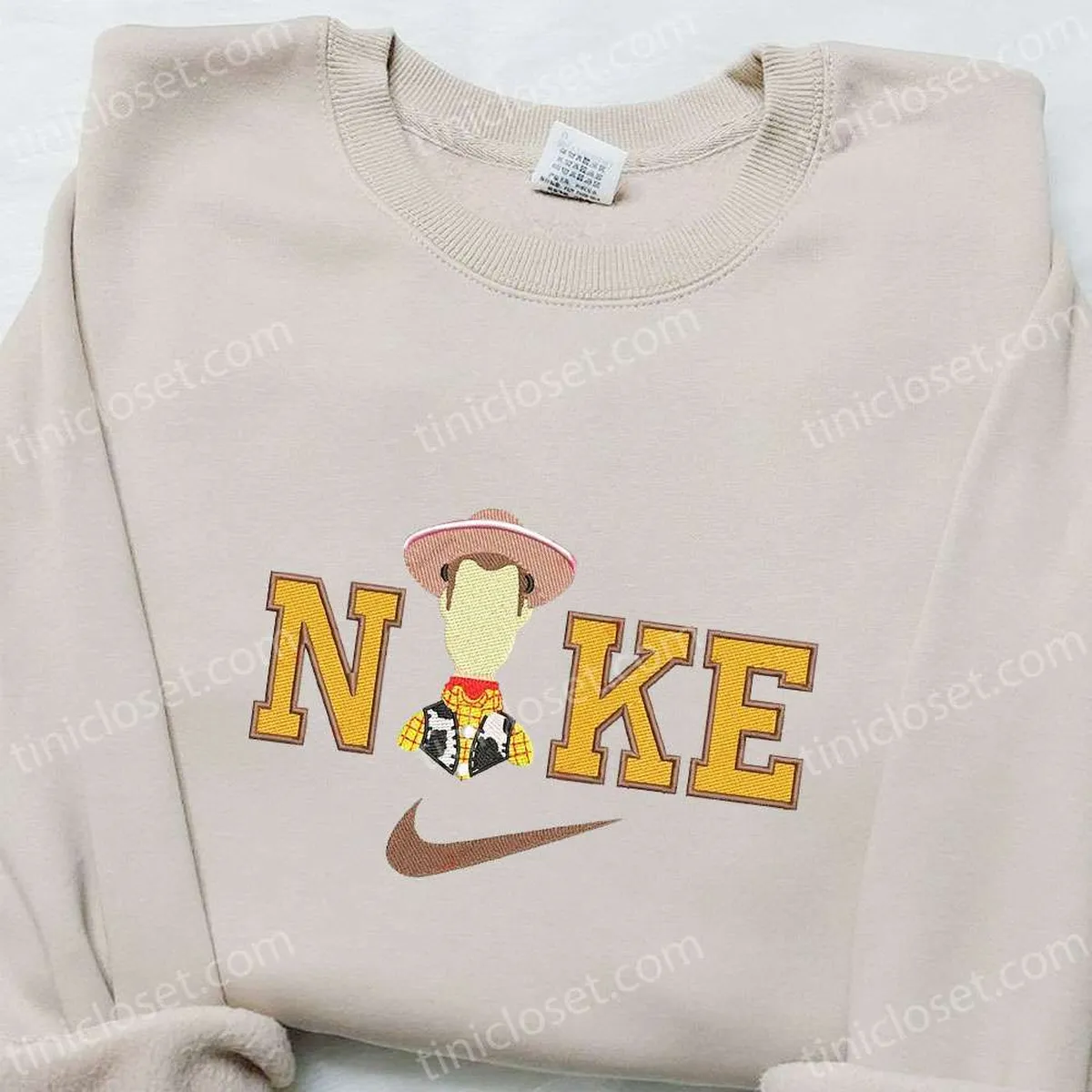 nike x woody disney embroidered sweatshirt disney characters embroidered t shirt best gift ideas for family 122hu