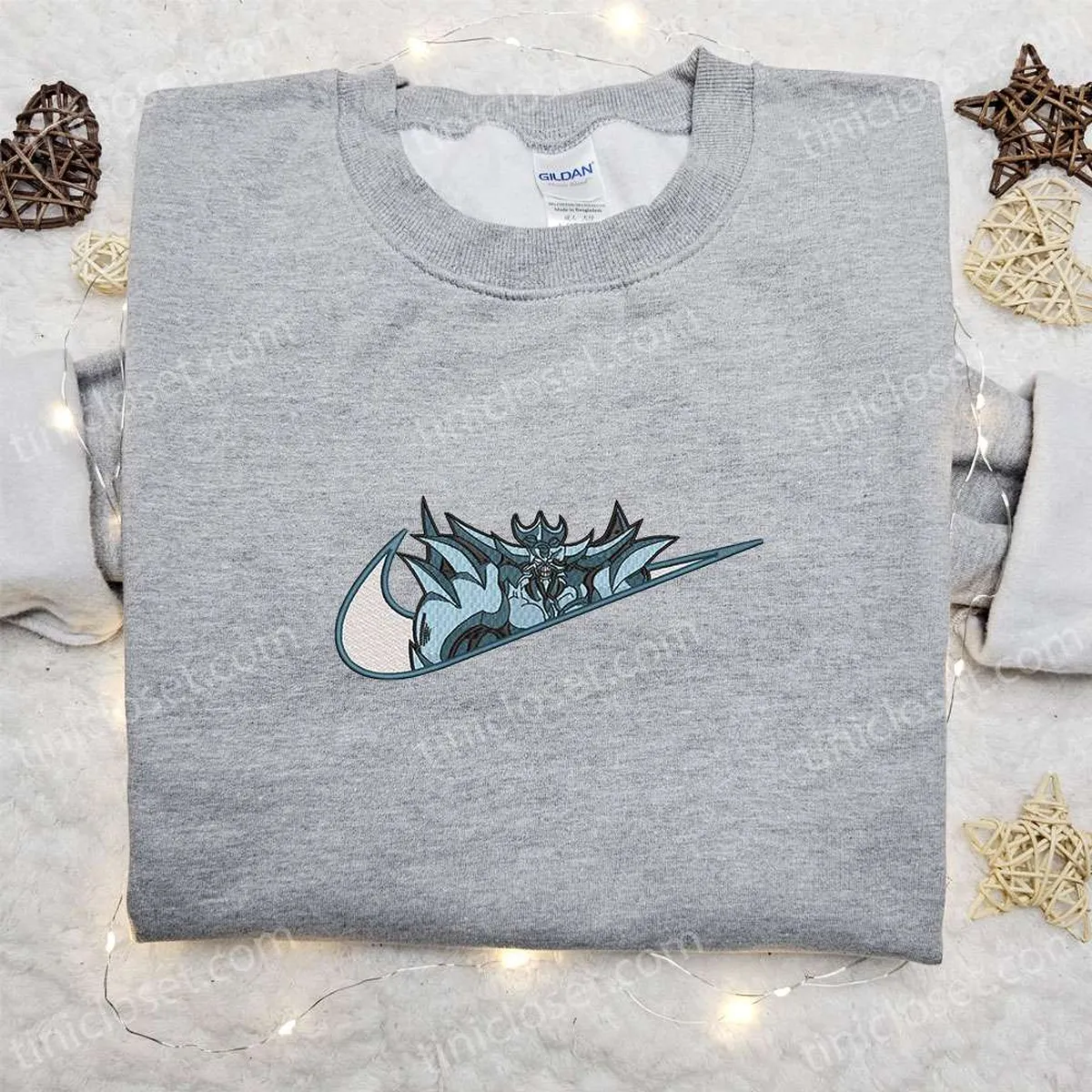 obelisk x swoosh anime embroidered shirt yu gi oh embroidered t shirt best gift ideas for family jfqol