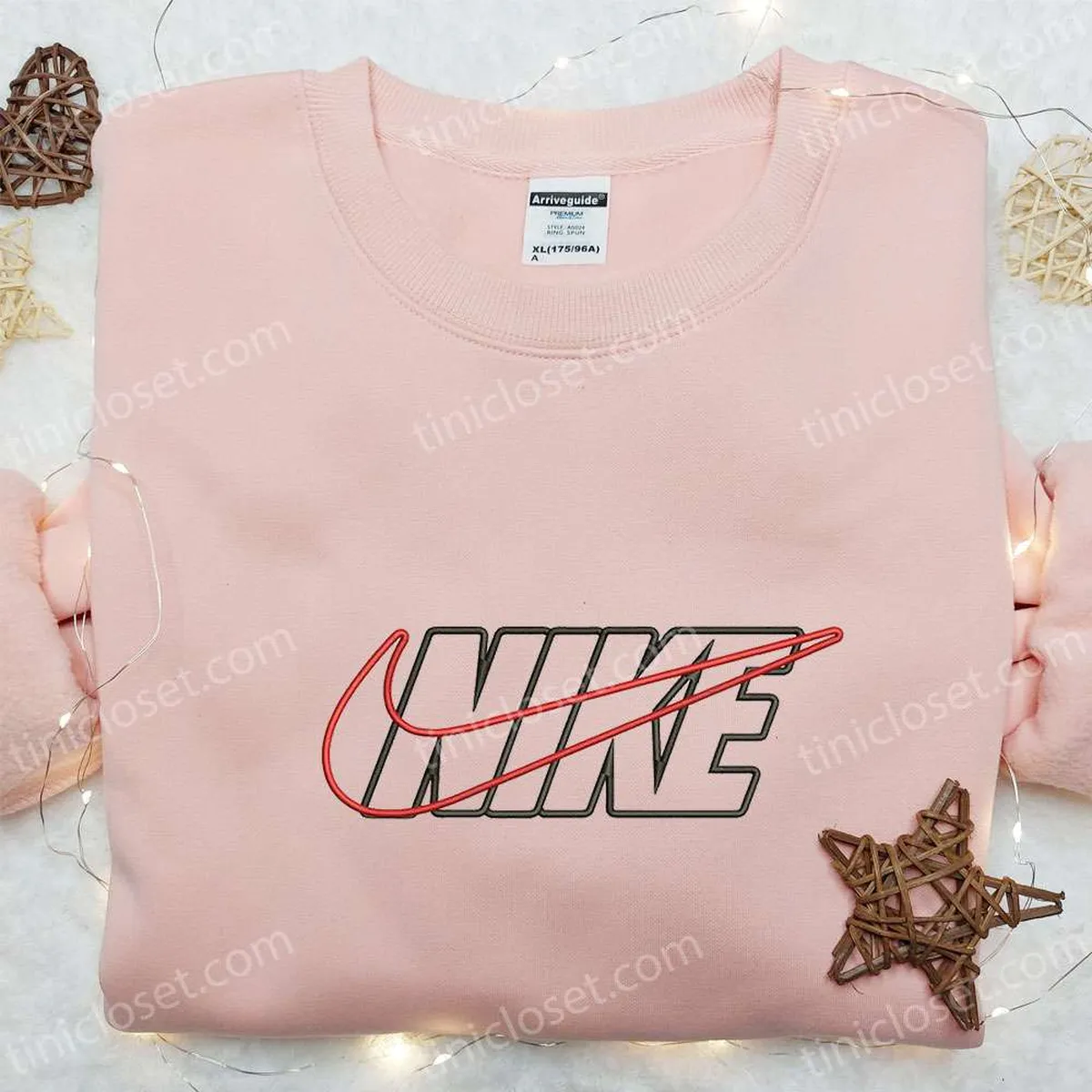 outline nike embroidered shirt nike inspired embroidered hoodie custom nike embroidered t shirt rpltq