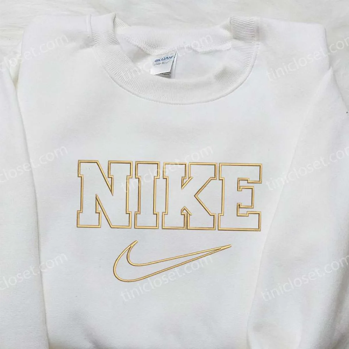 outline nike embroidered sweatshirt nike inspired embroidered shirt best birthday gift ideas ainww