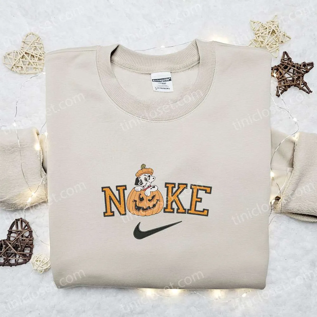 patch halloween x nike embroidered sweatshirt walt disney characters embroidered shirt best halloween gift ideas w1rbe