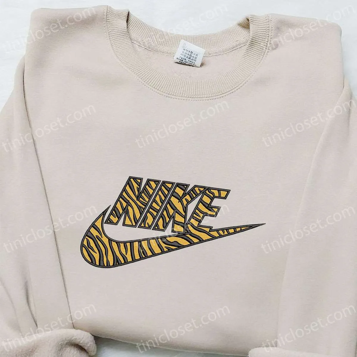 pattern tigger x nike embroidered sweatshirt nike inspired embroidered hoodie best gifts for family kvt8q