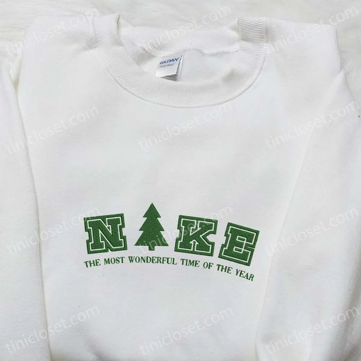 pine tree x nike embroidered hoodie custom embroidered hoodie best gift ideas for family jhqmo
