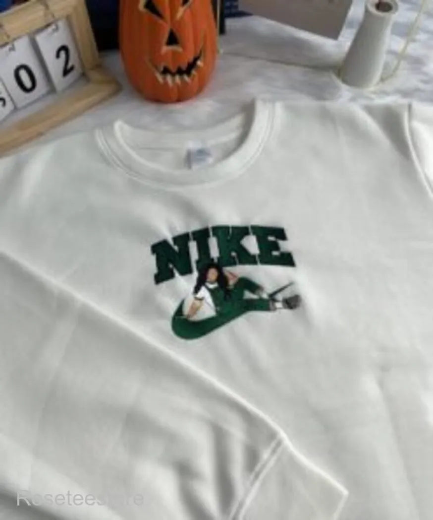 sza music nike embroidered sweatshirt fashion style cn83c