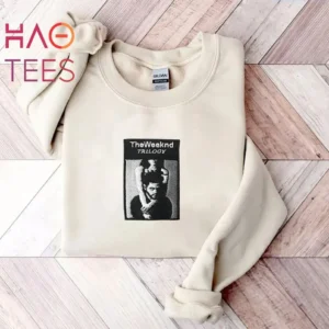 the weeknd music embroidered sweatshirt fashion style hlvyj