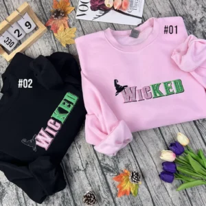 wicked x nike embroidered sweatshirt fashion style for couples valentines gift for himher z67bx