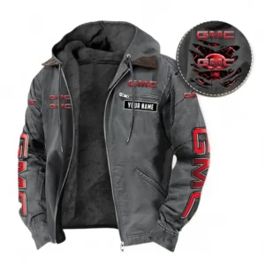 Car Fans Gift Hooded And Flannel Hoodie, Hooded Jacket All Over Print For Car Owners, Custom Name CAR391072125684-Gray