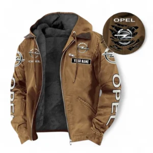 Car Fans Gift Hooded And Flannel Hoodie, Hooded Jacket All Over Print For Car Owners, Custom Name CAR391072125725-Camel