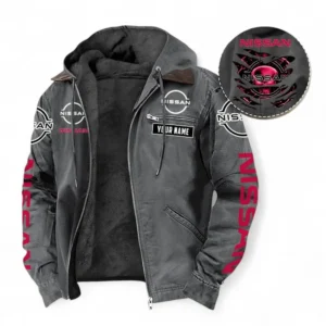 Car Fans Gift Hooded And Flannel Hoodie, Hooded Jacket All Over Print For Car Owners, Custom Name CAR391072125733-Gray