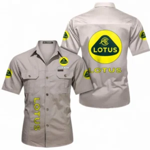 Car Fans Gift Short Sleeved Shirt, Button up Shirt All Over Print For Car Owners, Custom Name CAR392072125826-Beige
