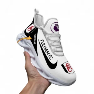 Fulham Fans Gift Max Soul Shoes, All Over Print Max Soul Shoes For Sport Fan, Custom Name EPL107072925785-White