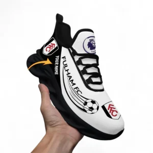 Fulham Fans Gift Max Soul Shoes, All Over Print Max Soul Shoes For Sport Fan, Custom Name EPL108072925899-Black